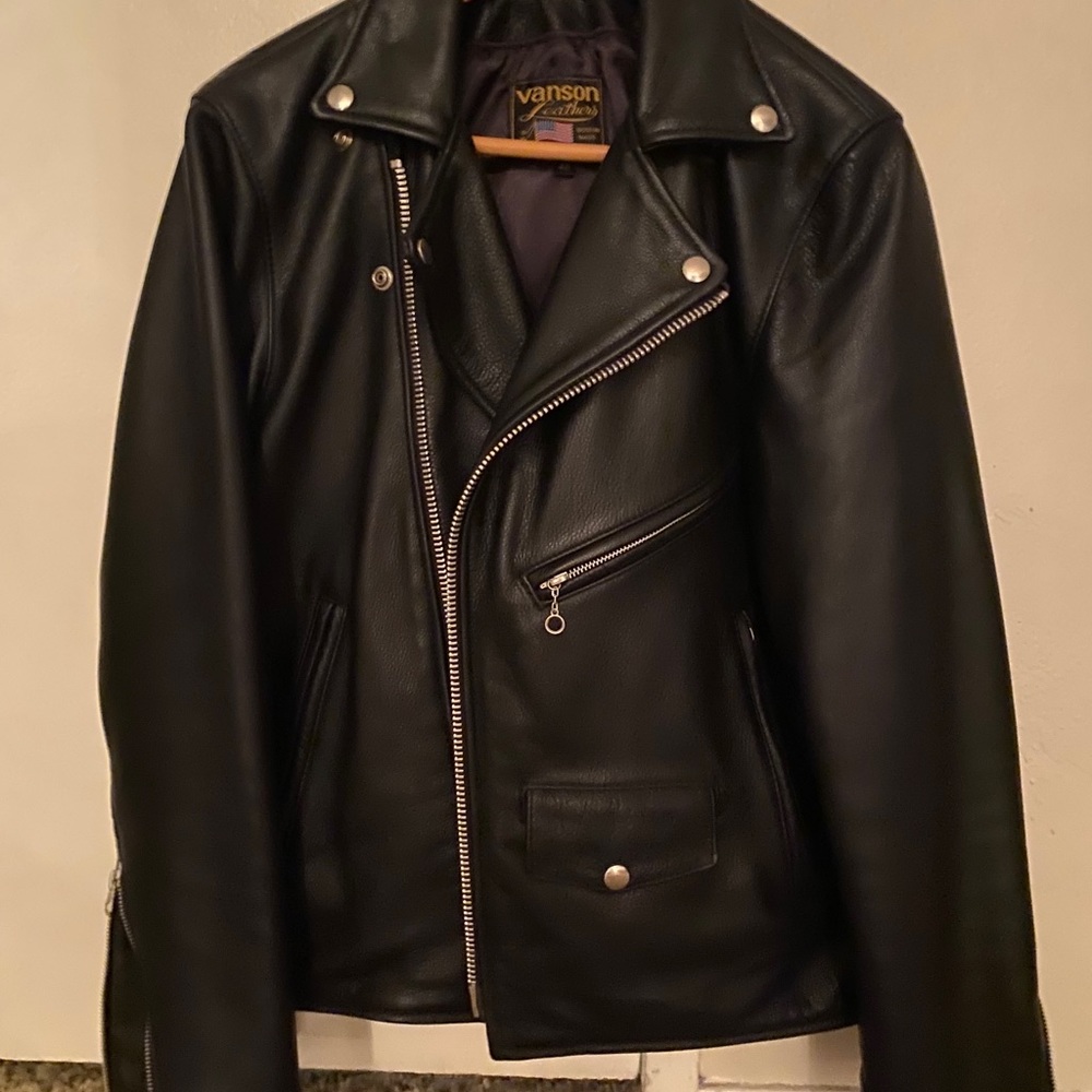 Vanson Men’s Leather Jacket